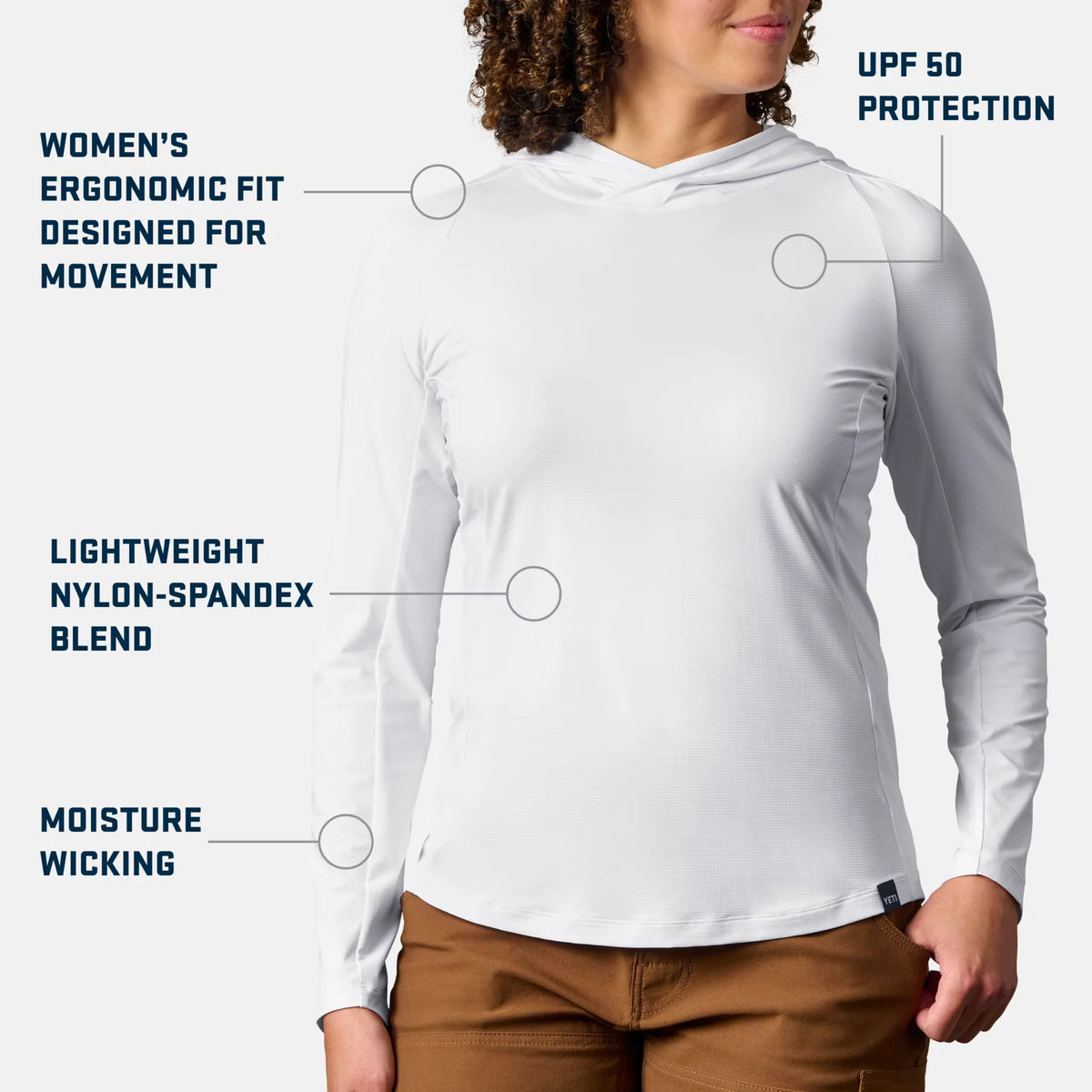 Women's Hooded Ultra Lightweight Sunshirt