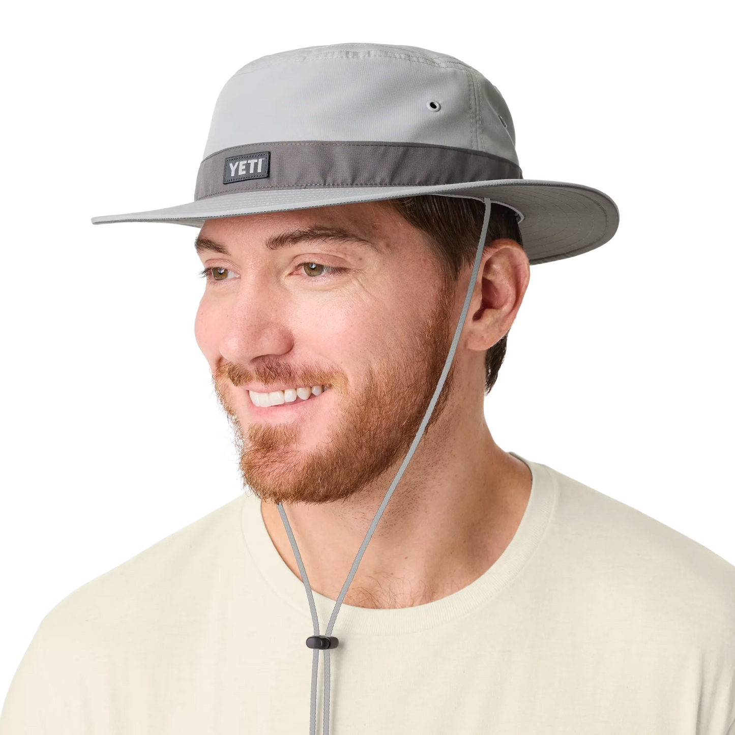 YETI® Logo Solid Gray Boonie Hat