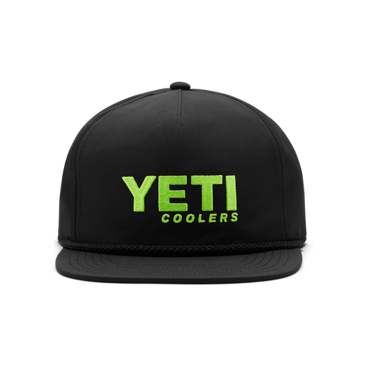 YETI Coolers Flat Brim Rope Hat