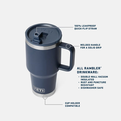 Rambler® Travel Straw Mug