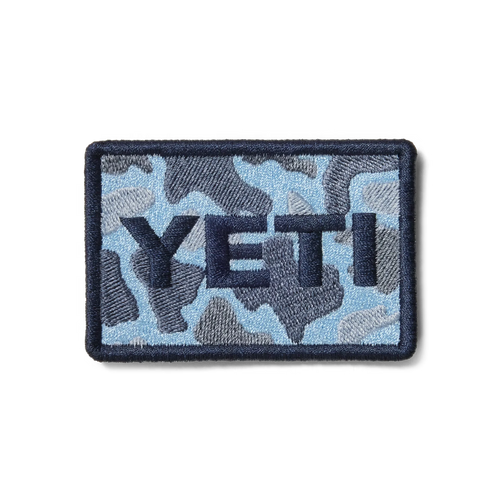 YETI® Collectors' Patches Blue Camo Patch