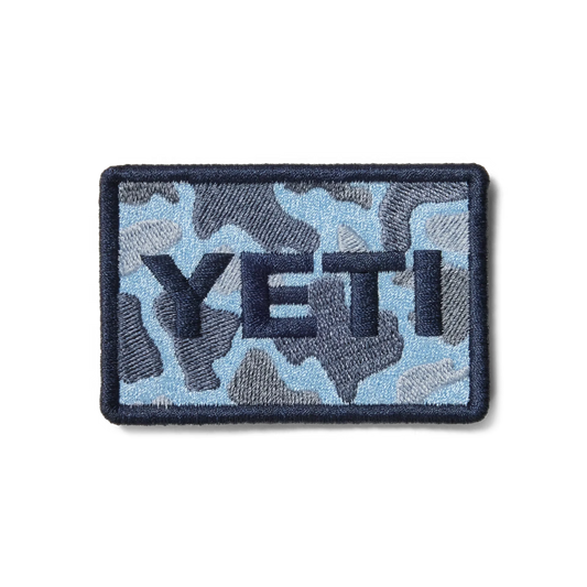 YETI® Collectors' Patches Blue Camo Patch
