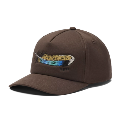 YETI® Wetlands Duck Feather Mid Pro Flat Brim Hat