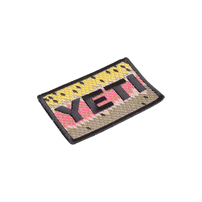 YETI® Collectors' Patches Yeti Rainbow Trout Patch