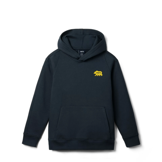 YETI® Bear Badge Kids' Fleece Hoodie