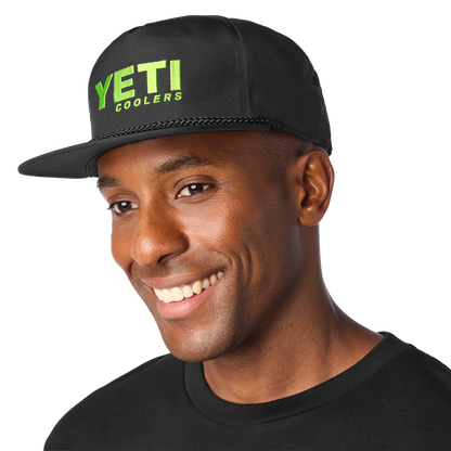YETI Coolers Flat Brim Rope Hat
