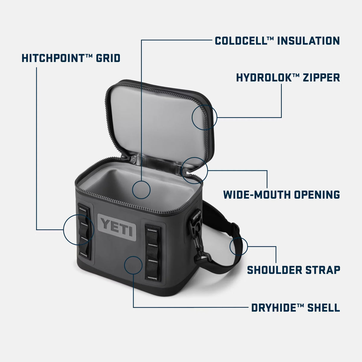 NOTRE DAME Hopper Flip® 8 Soft Cooler