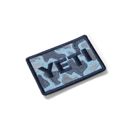 YETI® Collectors' Patches Blue Camo Patch