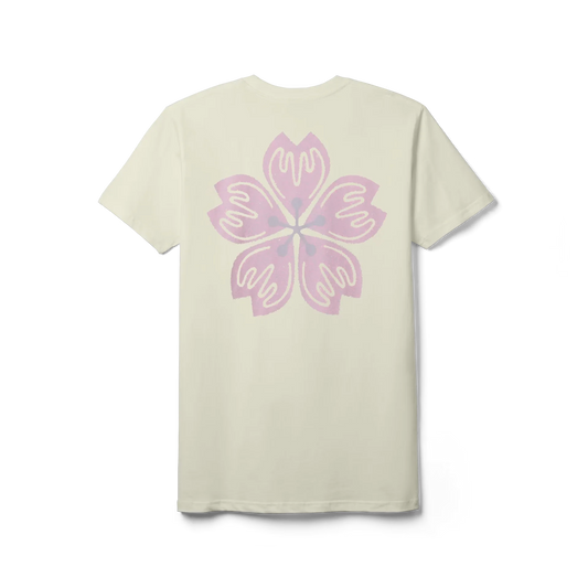 Hanko Cherry Blossom Short Sleeve T-Shirt