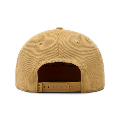 YETI® Duck Corduroy Flat Brim Rope Hat