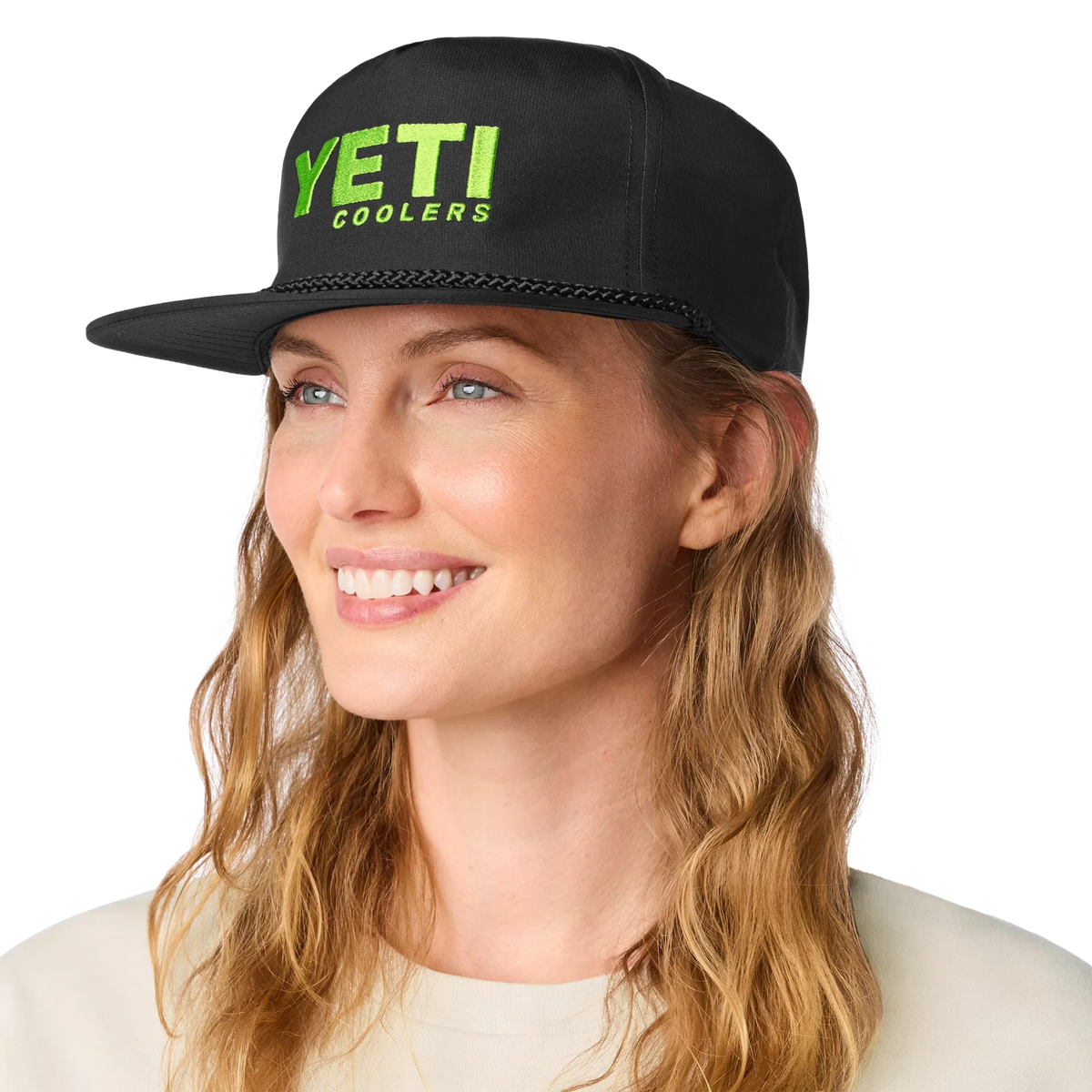 YETI Coolers Flat Brim Rope Hat