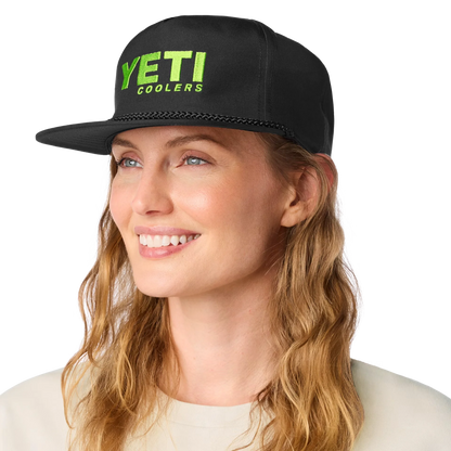 YETI Coolers Flat Brim Rope Hat