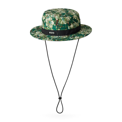 Hibiscus Print YETI® Logo Boonie Hat