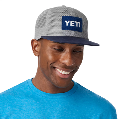 YETI® Velcro Badge Flat Brim Mesh Hat