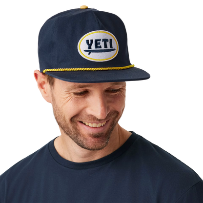 YETI Big Wave Flat Brim Rope Hat
