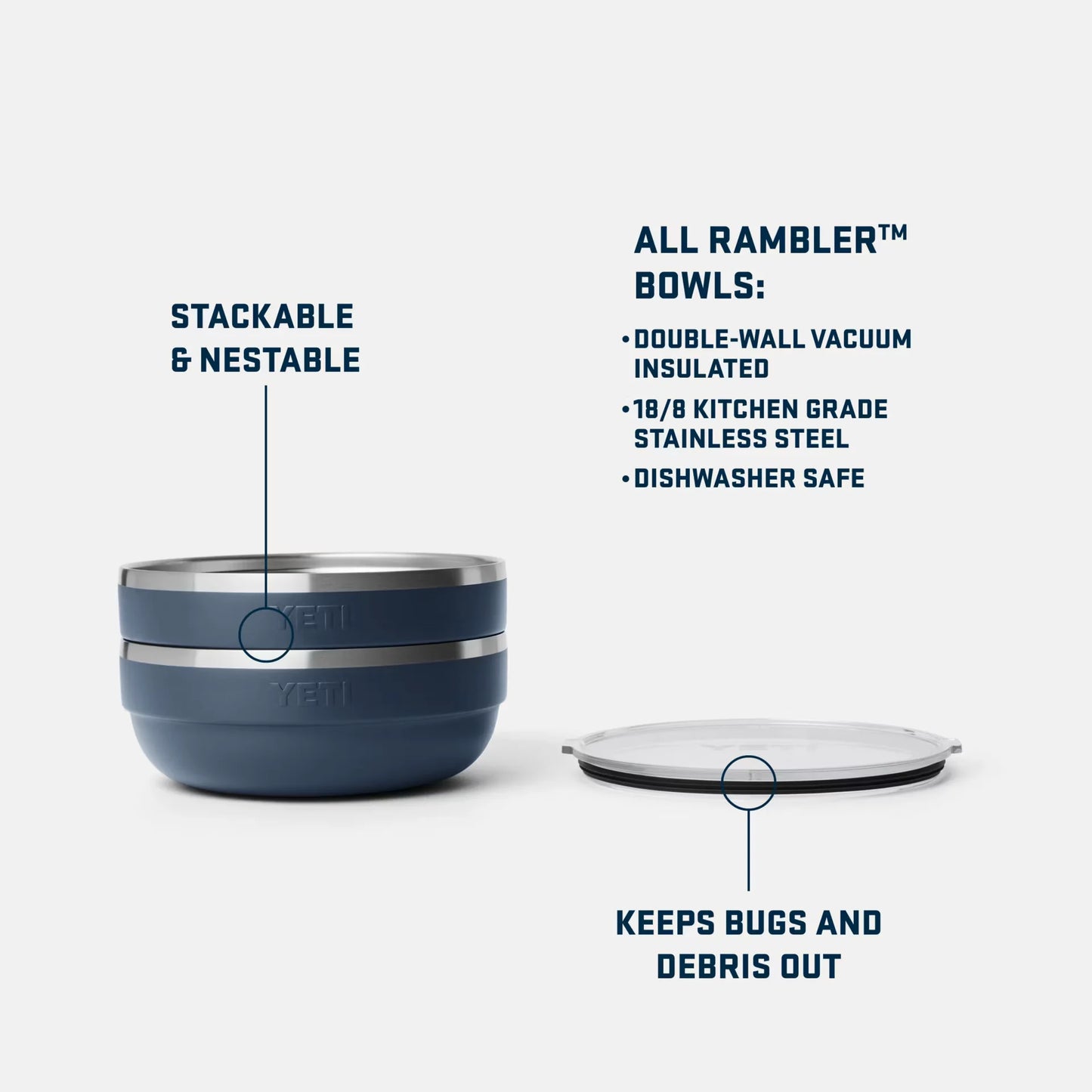 Rambler® 3.6 QT Insulated Low Bowl