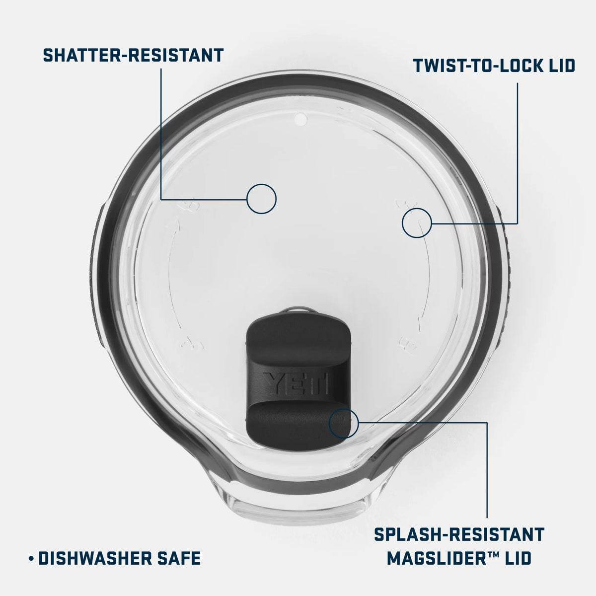 Rambler® 64 oz Twist-To-Lock MagSlider™ Pitcher Lid