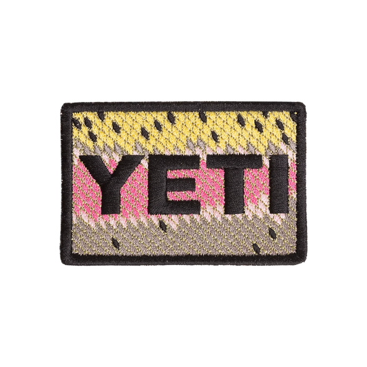 YETI® Collectors' Patches Yeti Rainbow Trout Patch