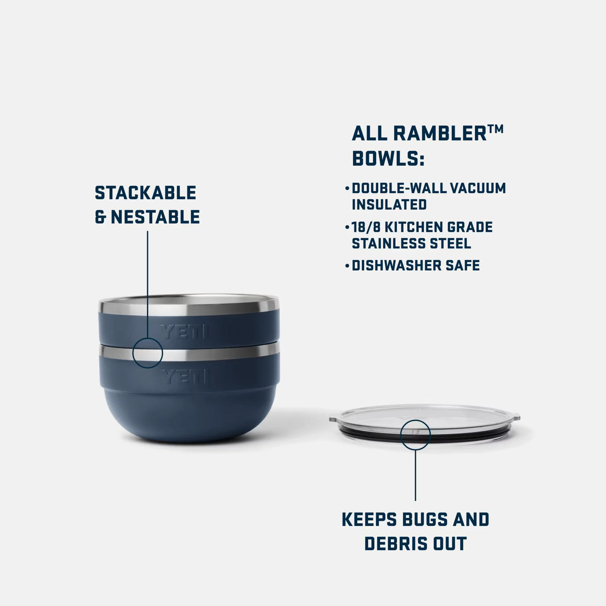Rambler® 2 QT Insulated Bowl