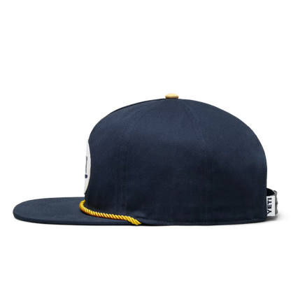 YETI Big Wave Flat Brim Rope Hat