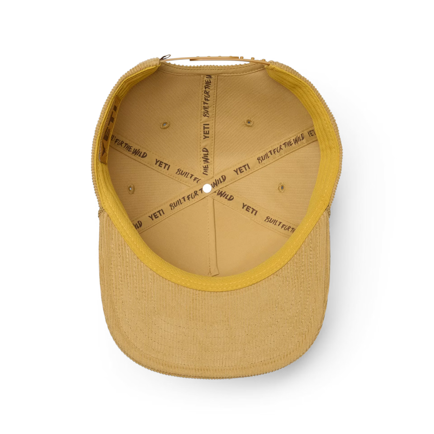 YETI® Duck Corduroy Flat Brim Rope Hat