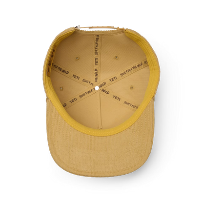 YETI® Duck Corduroy Flat Brim Rope Hat