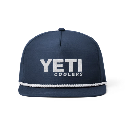 YETI Coolers Mid Pro Flat Brim Rope Hat