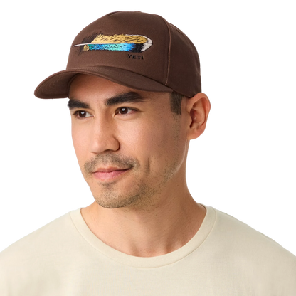 YETI® Wetlands Duck Feather Mid Pro Flat Brim Hat