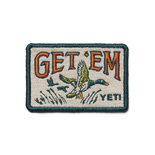 YETI® Collectors' Patches Get 'Em Patch