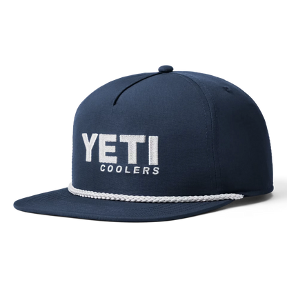 YETI Coolers Mid Pro Flat Brim Rope Hat