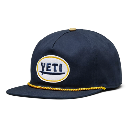 YETI Big Wave Flat Brim Rope Hat