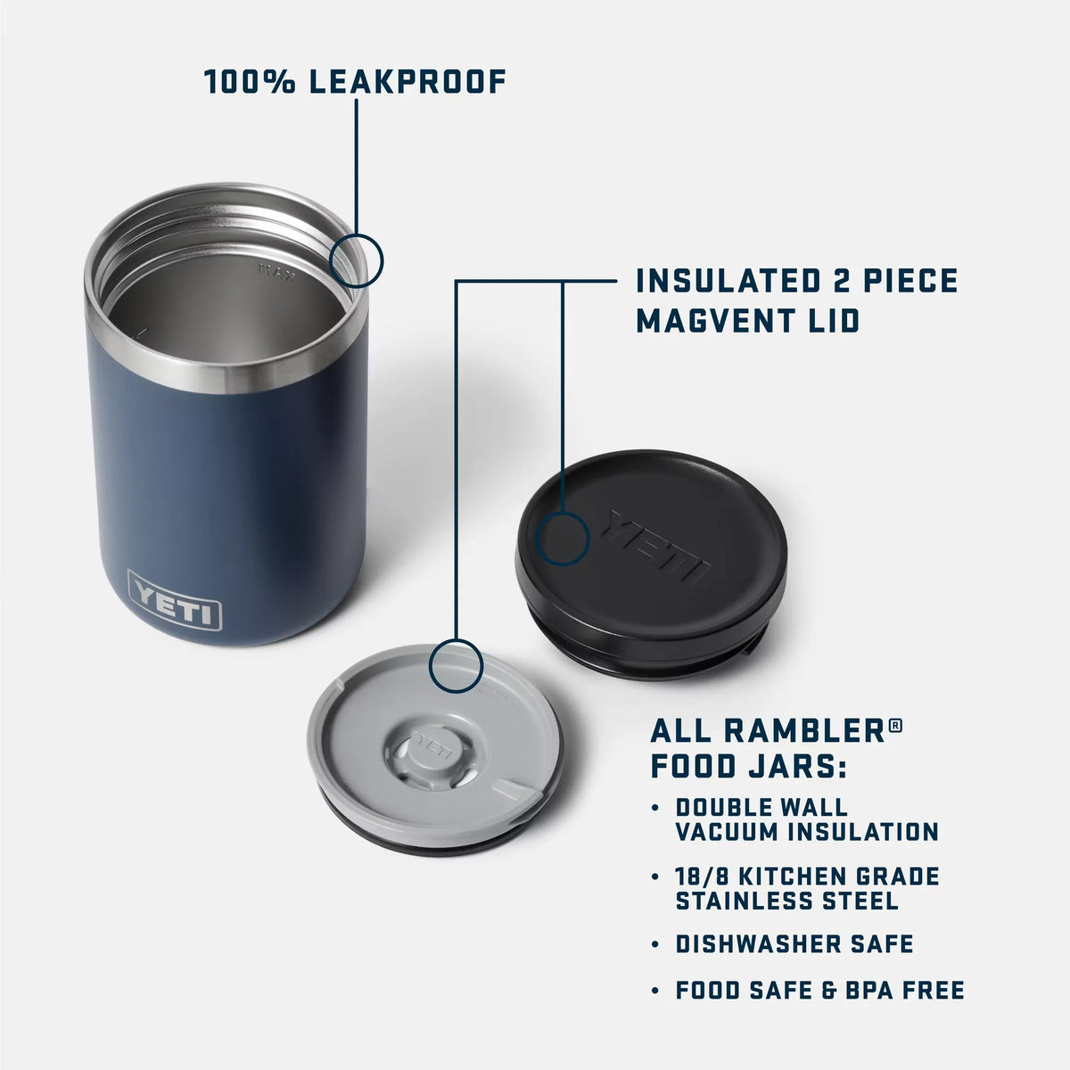 Rambler® 16 oz Insulated Food Jar