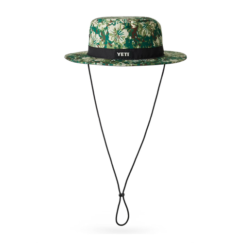 Hibiscus Print YETI® Logo Boonie Hat