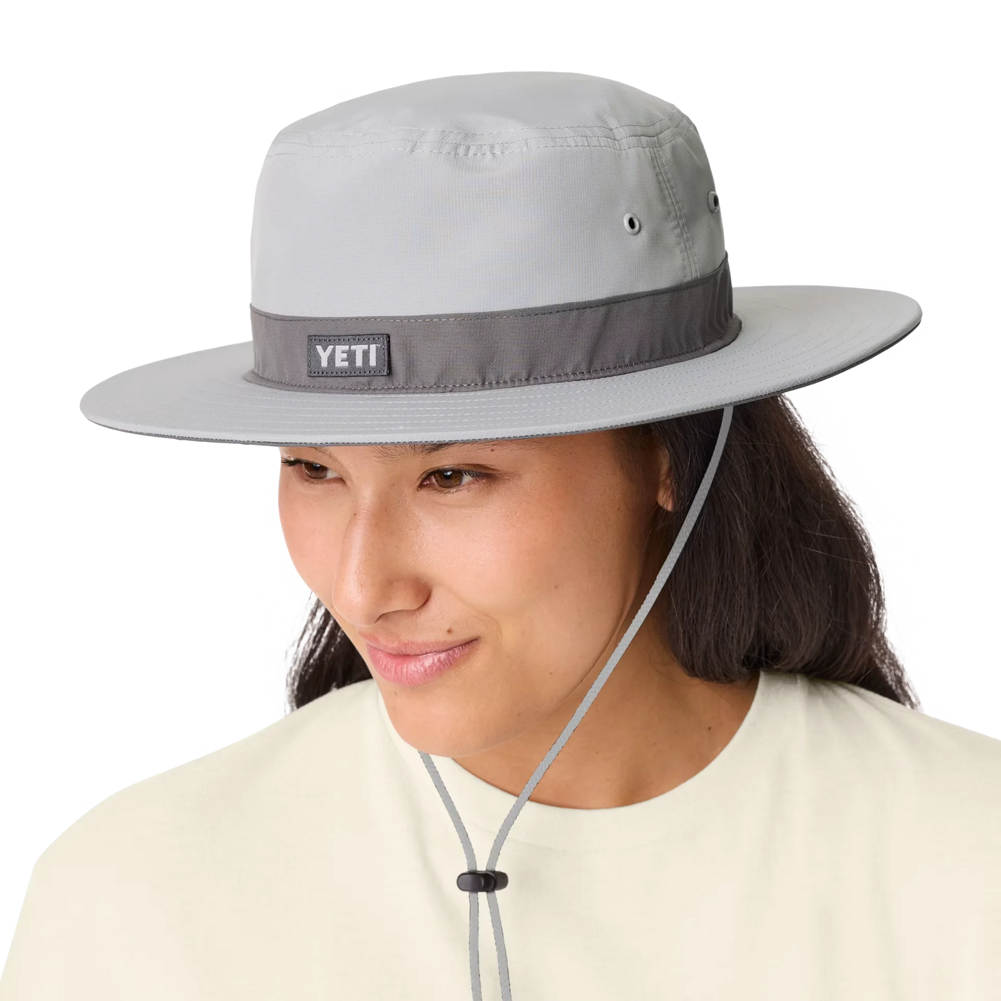 YETI® Logo Solid Gray Boonie Hat