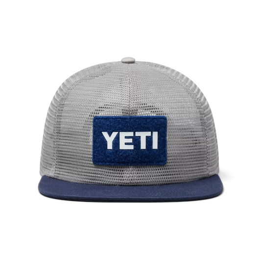 YETI® Velcro Badge Flat Brim Mesh Hat